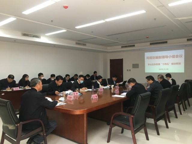 天津市政府副秘書長、市應急管理局長王通海聽取《天津市應急管理“十四五”規(guī)劃》項目階段性匯報
